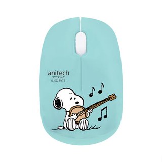 เมาส์ไร้สาย ANITECH สนูปี้ SNP-W228 สีฟ้า