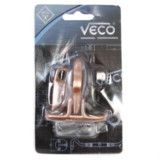 กลอนตัวล็อก VECO 38 สีทองเหลืองรมดำ