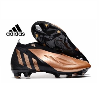 Adidas Predator Edge+ FG รองเท้าบูทฟุตบอล กันน้ํา ข้อสูง 19