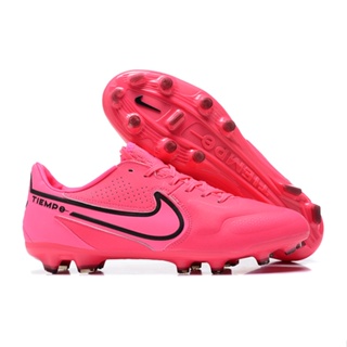 Nike Legend Nine Generations รองเท้าฟุตบอล ผ้าถัก สีชมพู Eur39-45