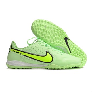 Nike Legend Nine Knit MD Grass Spikes รองเท้าฟุตบอล สีเขียวอ่อน 39-45