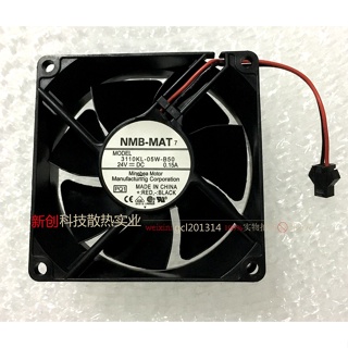 พัดลมระบายความร้อนอินเวอร์เตอร์ NMB3110KL-05W-B59/50 8025 8 ซม. 24V 0.15A สําหรับคอมพิวเตอร์