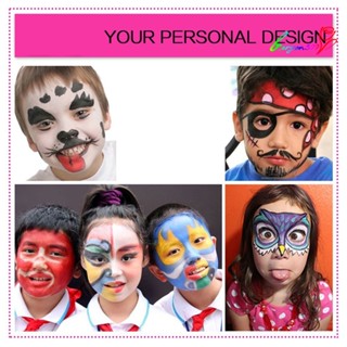 【AG】DIY Make Up COSPLAY Clown Painting Palette Face Body 8 Colors Halloween