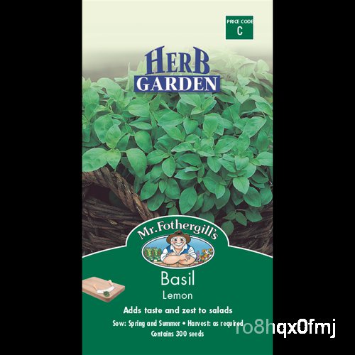 MR Fothergill & #039; S Lemon basil herb seeds