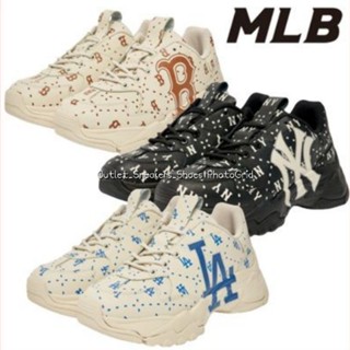 รองเท้า MLb Bigball Chunky Saffiano Dia Monogram ใส่ได้ทั้ง ชาย หญิง ส่งฟรี