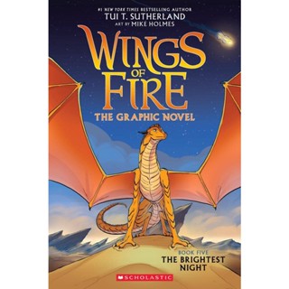 NEW! หนังสืออังกฤษ The Brightest Night (Wings of Fire Graphic Novel 5 ) (Wings of Fire) [Paperback]