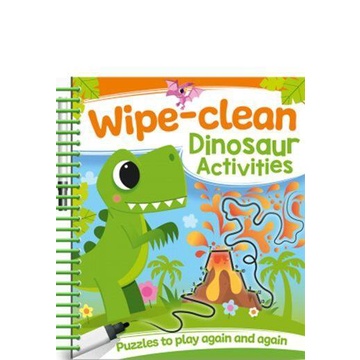 NEW! หนังสืออังกฤษ Wipe Clean Dinosaur Activities (Wipe Clean Activities)