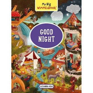 NEW! หนังสืออังกฤษ My Big Wimmelbook: Good Night (Board Book) [Hardcover]