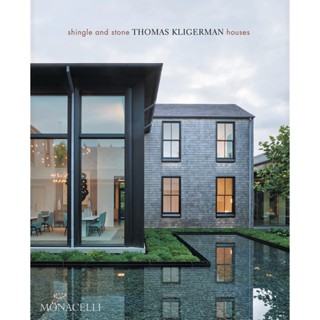 NEW! หนังสืออังกฤษ Shingle and Stone : Thomas Kligerman Houses [Hardcover]