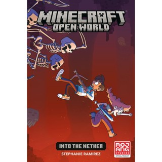 NEW! หนังสืออังกฤษ Minecraft: Open World -- into the Nether (graphic Novel) [Paperback]