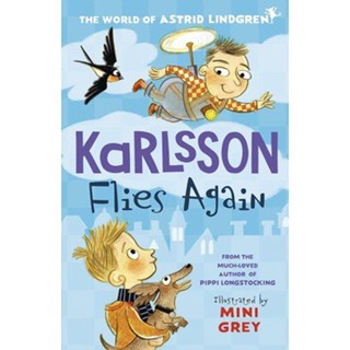 NEW! หนังสืออังกฤษ Karlsson Flies Again [Paperback]