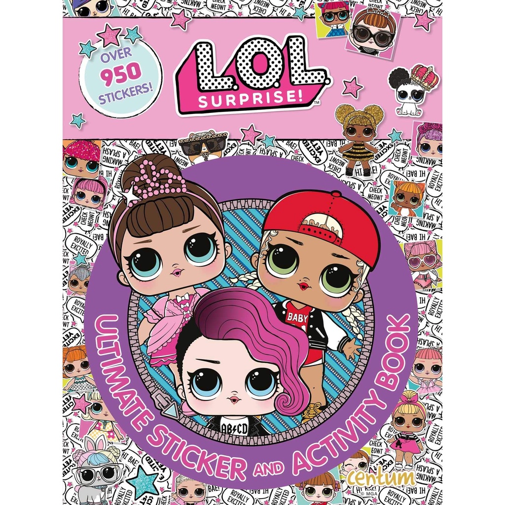 NEW! หนังสืออังกฤษ L.O.L. Surprise!: Ultimate Sticker and Activity Book (L.O.L. Surprise!) [Paperbac