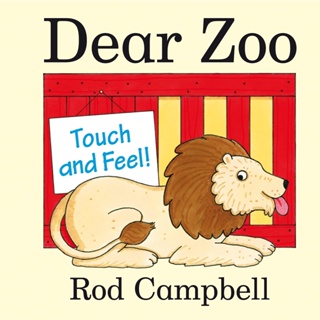 NEW! หนังสืออังกฤษ Dear Zoo Touch and Feel Book (Board Book) [Hardcover]