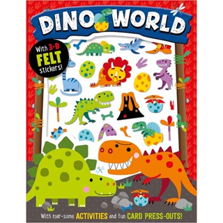 NEW! หนังสืออังกฤษ Dino World [Paperback]