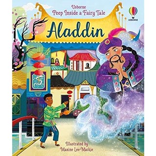 NEW! หนังสืออังกฤษ Peep inside a Fairy Tale Aladdin (Peep inside a Fairy Tale) (Board Book) [Hardcover]