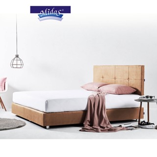 Midas เตียงนอนพร้อมฐาน รุ่น Marine II หุ้มผ้า Microfibre ส่งฟรี