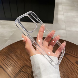 【Acrylic Clear hard case】เคส compatible for iPhone 11 pro 12 13 14 pro max case