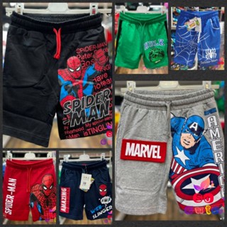 กางเกงขาสั้นเด็กชาย ลิขสิทธิ์แท้มาเวล 100% C06