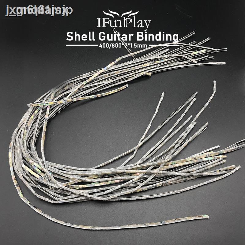 ✻10pcs Abalone Shell Guitar Binding Inlay White Pearl Body Project Purfling Strip for Guitar Mandoli
