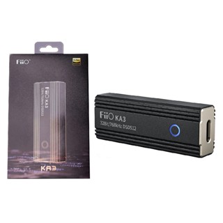 FiiO KA3 USB DAC and Headphone Amplifier (3.5mm+4.4mm Dual Output; USB-C/ USB-A)