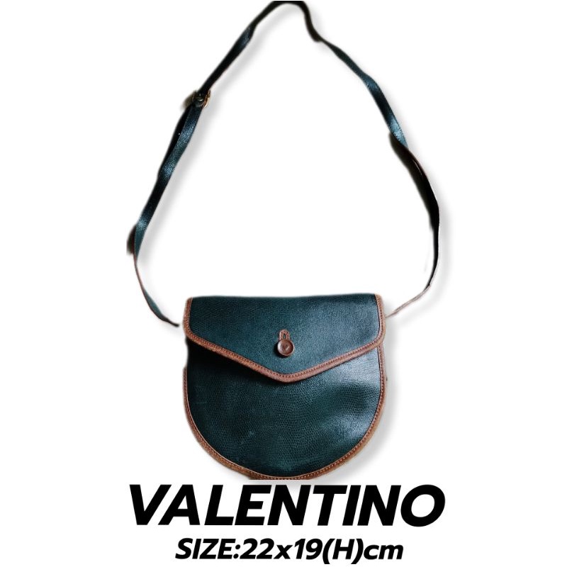 กระเป๋าสะพายValentinoแท้ออกช็อป แบรนด์เนมแท้(มือสอง)