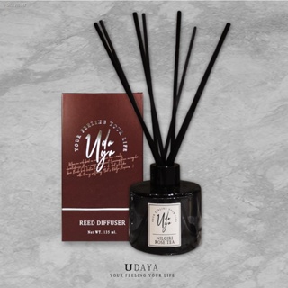 พร้อมสต็อก ก้านไม้หอม 135ml.(Black) น้ำหอมปรับอากาศ​ Reed Diffuser น้ำหอมในบ้าน น้ำหอมห้อง