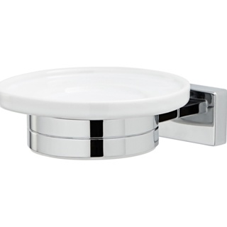 SOAP HOLDER WITH CERAMIC DISH 11859B Shower Valve Toilet Bathroom Accessories Set Faucet Minimal