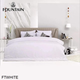 Fountain ผ้านวม (ไม่รวมผ้าปูที่นอน) สีขาว WHITE FTWHITE #ฟาวเท่น ผ้าห่ม