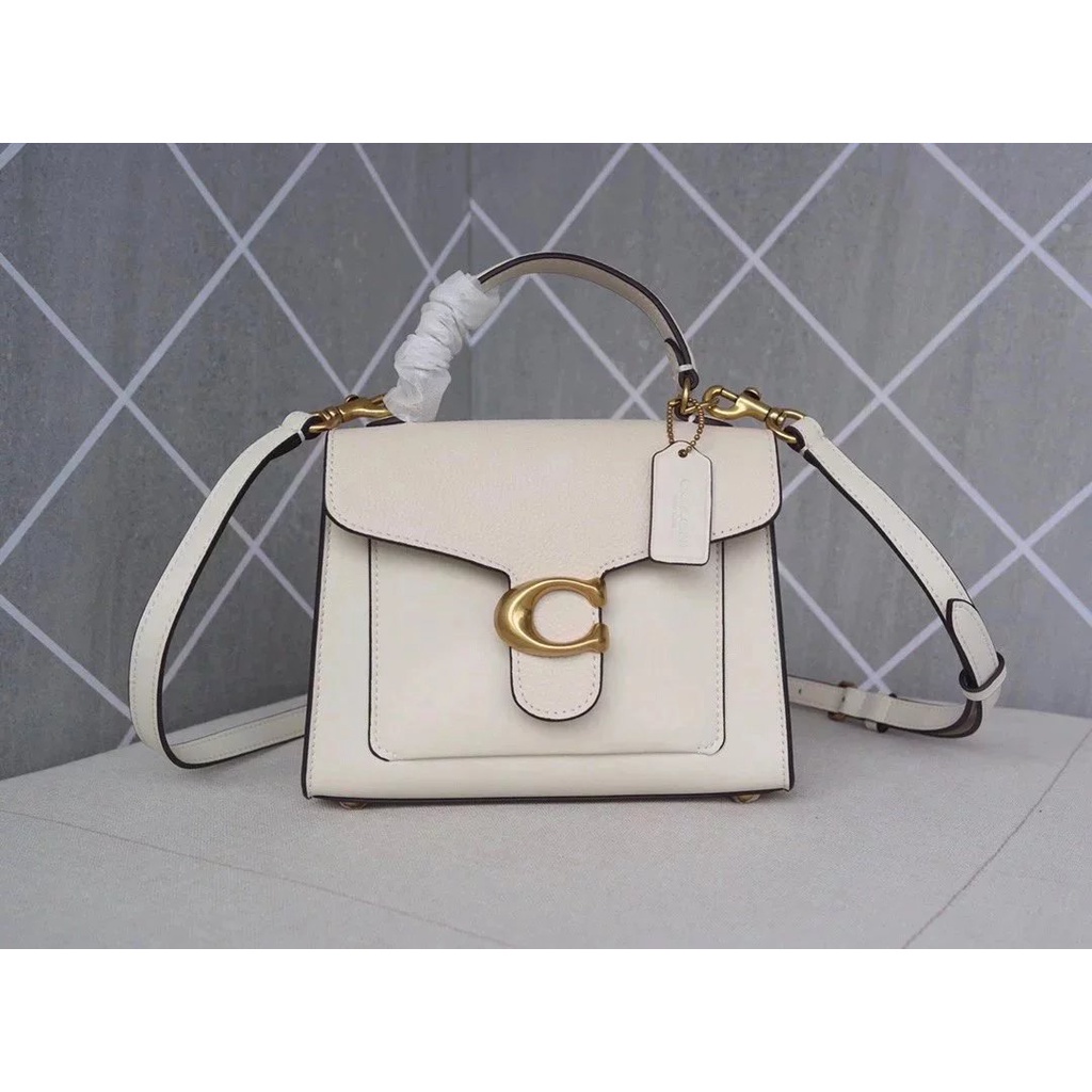 ♗✐Coach Counter Style TABBY Series Bacchus Bag Large One-Shoulder Cross-Body Handbag 636