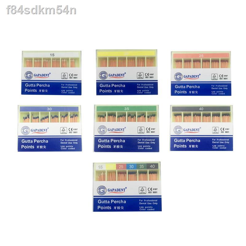 1 Box Gutta Percha Points Root Cancel Endodontics Cotton Fiber Tips