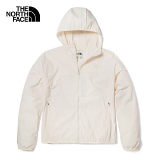 THE NORTH FACE W NEW ZEPHYR WIND JACKET - AP - GARDENIA WHITE  เสื้อกันลม เสื้อแจ็คเก็ต เสื้อผ้า เสื้อผ้าผู้หญิง