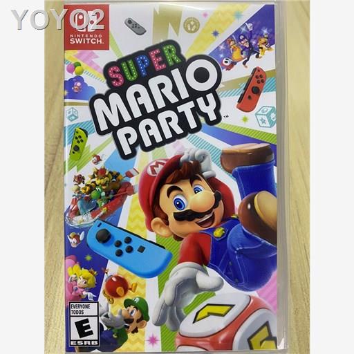 ✢(มือ1)(มือ2) Nintendo Switch : Super Mario Party แผ่นเกม มือหนึ่ง มือสอง สภาพดี