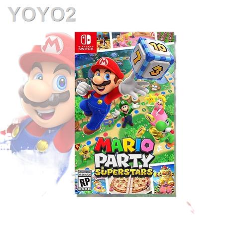 ✑♕○Nintendo Switch : เกม Mario Party - Superstars ( ENG )