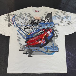 🥇เสื้อยืด NASCAR วินเทจ OVP NEW Hampshire 300 ปี2002 น่าสะสม สภาพ NOS หายากครับ🏆 .