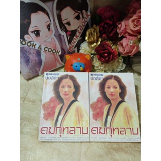 คมกุหลาบ 2 เล่มจบ  โดย ช่อลัดา#มีรอยเทป#ดูรูปและอ่านรายละเอียดก่อนสั่งซื้อ