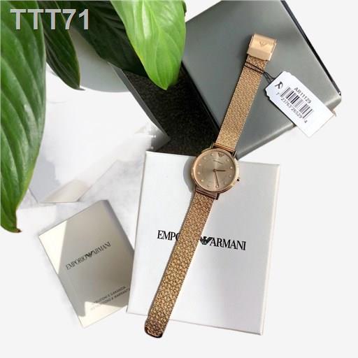 ☼Armani  Simple Fashionable Lady Watch AR11129