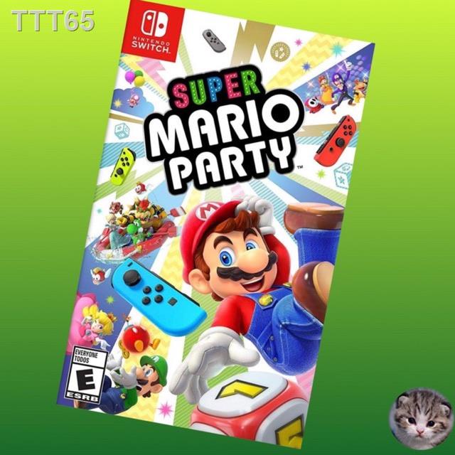 ♈❇✒(มือ1 พร้อมส่ง) Super Mario Party Nintendo Switch Game