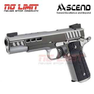 บีบี กันอัดแก๊ส Ascend Kimber Rapide Black Ice 1911 (By WE) Made in Taiwan แถมฟรีอุปกรณ์พร้อมเล่น มีอะไหล่รองรับ