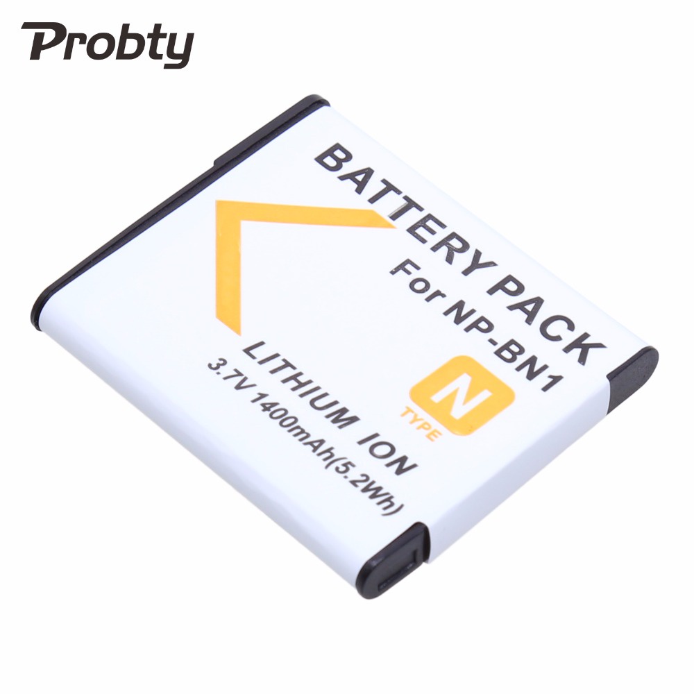 1Pcs Probty NP-BN1 NP แบตเตอรี่ BN1สำหรับ Sony DSC-TX20 DSC-TX30 DSC-TX55 DSC-TX100V DSC-TX200V DSC-