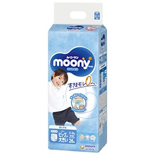 Moony มูนนี่ man ผ้าอ้อมผ้าอ้อมผ้าอ้อม 13-28kg 26 ชิ้น ch0071