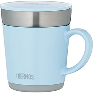 Thermos เทอร์มอส การเก็บความร้อนถ้วยแก้ว ฟ้าอ่อน JDC-351 LB k1191