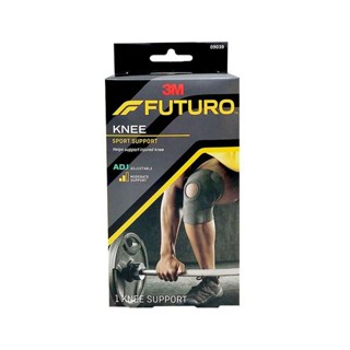 Futuro Sport Adjustable Knee Support พยุงเข่า (ปรับได้) สีดำ Free Size