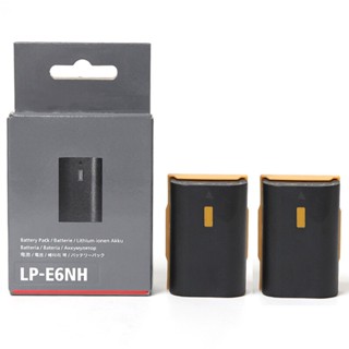 Original 2130MAh แบตเตอรี่ LPE6NH สำหรับ Canon EOS R R5 R6 5DS 90D LP-E6NH 60D 70D 80D