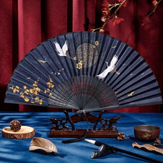 กายโบราณพัด พัดจีน พัดผ้า พัดลมแบบสไตล์จีนแฟนลูก มีพู่ห้อย พ…