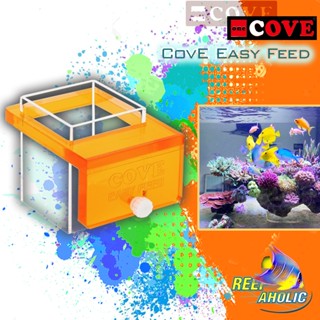 Reef-Aholic ที่ให้อาหารปลา Cove Easy Feed สำหรับกันไม่ให้ช่องกรองเอาอาหารปลาไปกินหมด Fish Food Feeder Colour สวย