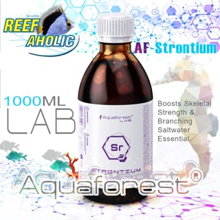 Aquaforest Strontium Lab 1L อาหารเสริมเข้มข้นสูง สำหรับปะการัง LPS,SPS ดอกไม้ทะเล