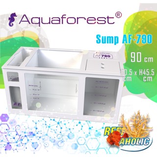 Reef-Aholic Sump Aquaforest AF790 ตู้กรองขนาด 50.5 x 90 x H45.5 ซม. ยาวเกือบเมตร งานสวยสมราคา จัดว่าเฉียบขาด Model นี้