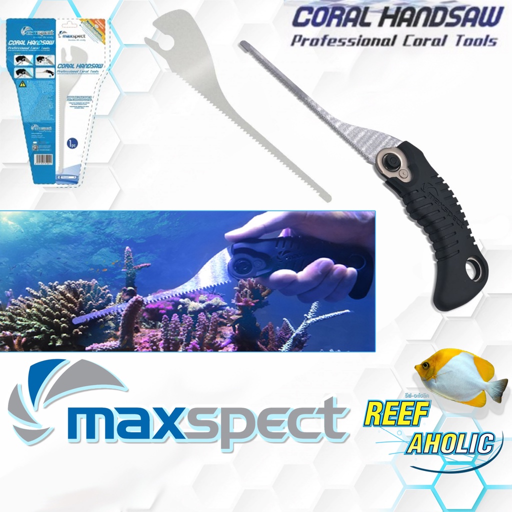 Reef-Aholic Maxspect Coral Handsaw เลื่อยมือ พร้อมเลื่อยให้สนั่นกันแล้ววันนี้ จะในหรือนอกน้ำก็จัดได้