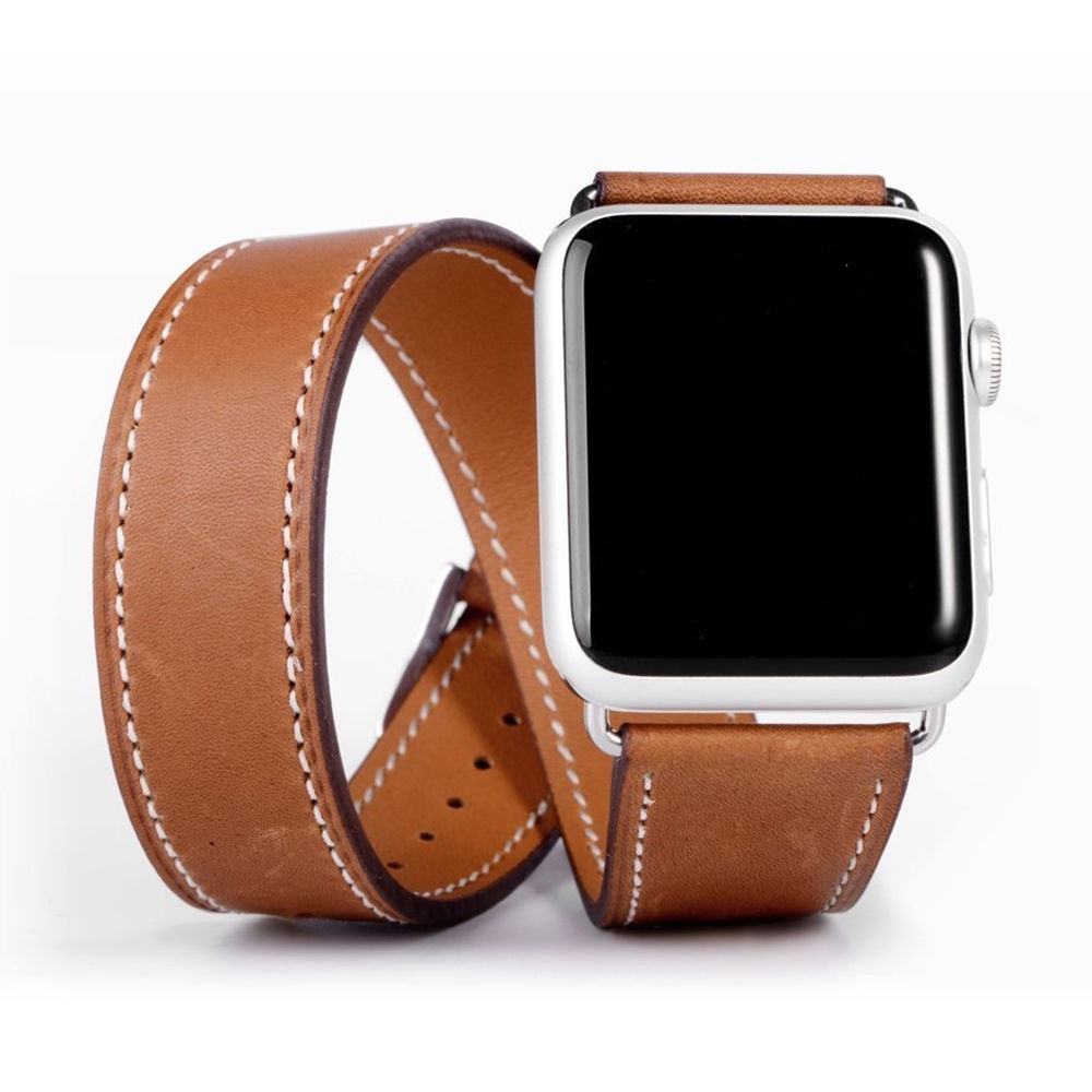 สายนาฬิกา applewatch สายนาฬิกาคู่สำหรับสายนาฬิกา Apple 45 มม. 41 มม. 44 มม./40 มม. 42 มม./38 มม. สายนาฬิกาหนังสร้อยข้อมื