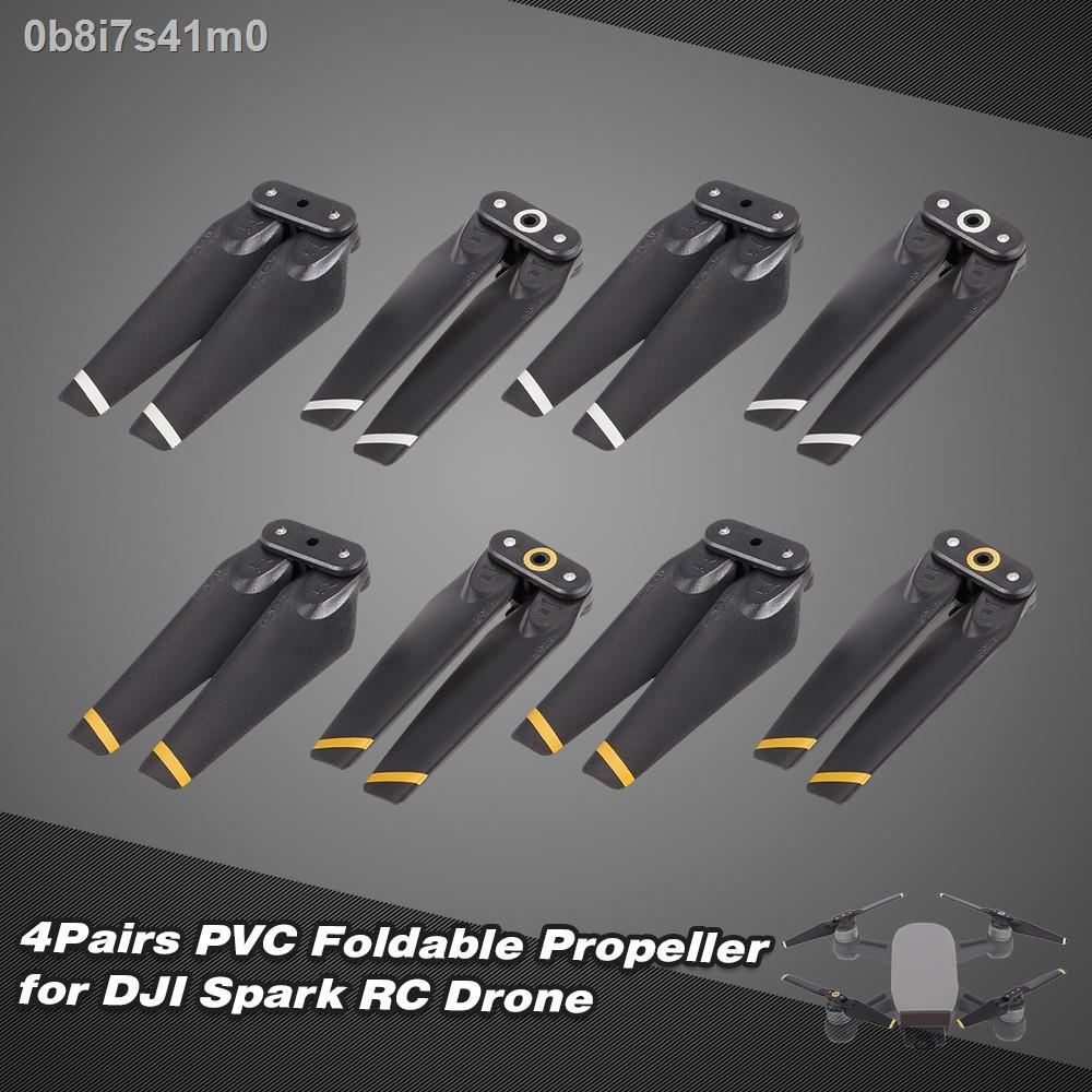 4Pairs FPV Drone PVC Foldable Propeller for DJI Spark RC Drone